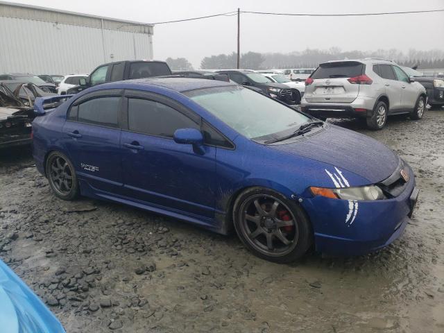 2HGFA55558H700324 - 2008 HONDA CIVIC SI BLUE photo 4