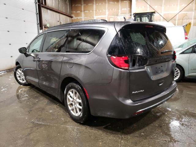 2C4RC1BG5NR179373 - 2022 CHRYSLER PACIFICA TOURING L GRAY photo 2