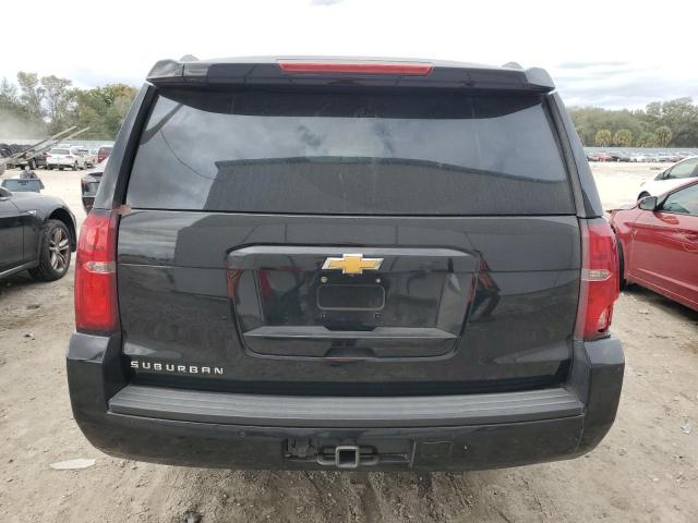 1GNSKJKCXFR621855 - 2015 CHEVROLET SUBURBAN K1500 LT BLACK photo 6