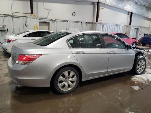 1HGCP36839A002874 - 2009 HONDA ACCORD EXL SILVER photo 3