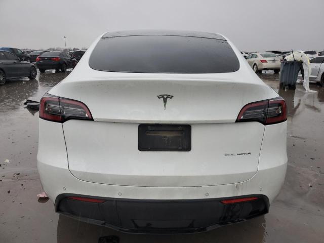 7SAYGDEE3NF313565 - 2022 TESLA MODEL Y WHITE photo 6