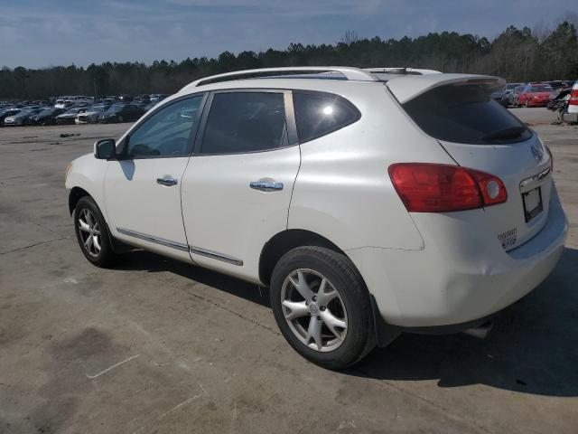 JN8AS5MT5BW167488 - 2011 NISSAN ROGUE S WHITE photo 2