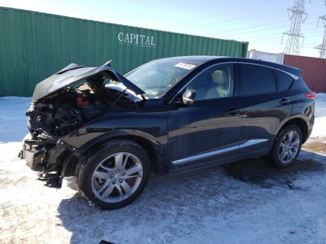 5J8TC2H74KL021325 - 2019 ACURA RDX ADVANCE BLACK photo 1