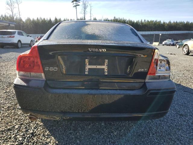 YV1RS592562551311 - 2006 VOLVO S60 2.5T BLACK photo 6