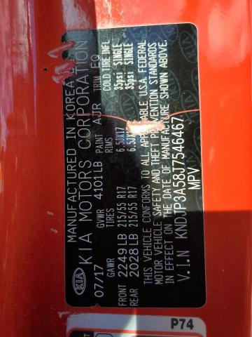 KNDJP3A58J7546467 - 2018 KIA SOUL + RED photo 12