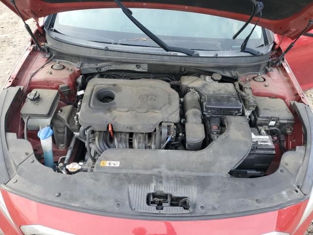 5NPE24AFXHH445211 - 2017 HYUNDAI SONATA SE RED photo 11