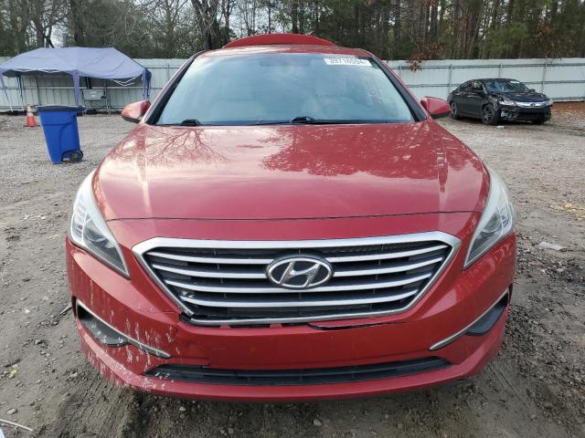 5NPE24AFXHH445211 - 2017 HYUNDAI SONATA SE RED photo 5