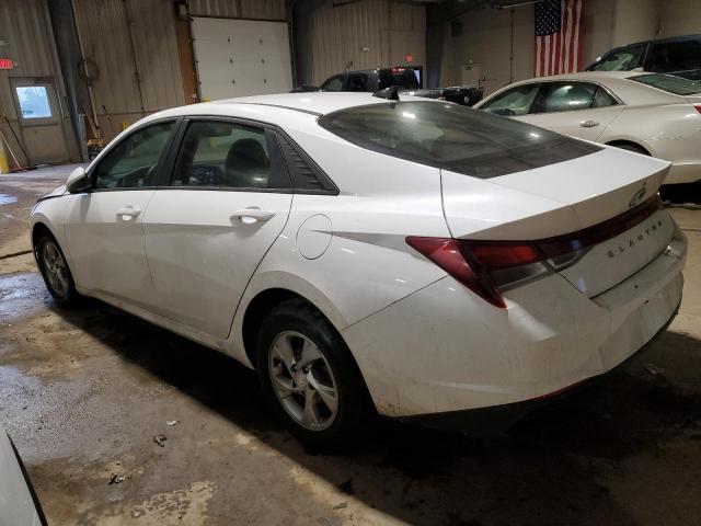 5NPLL4AG7MH049907 - 2021 HYUNDAI ELANTRA SE WHITE photo 2