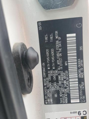 JTEBU5JR5L5814249 - 2020 TOYOTA 4RUNNER SR5/SR5 PREMIUM 白色 照片 13