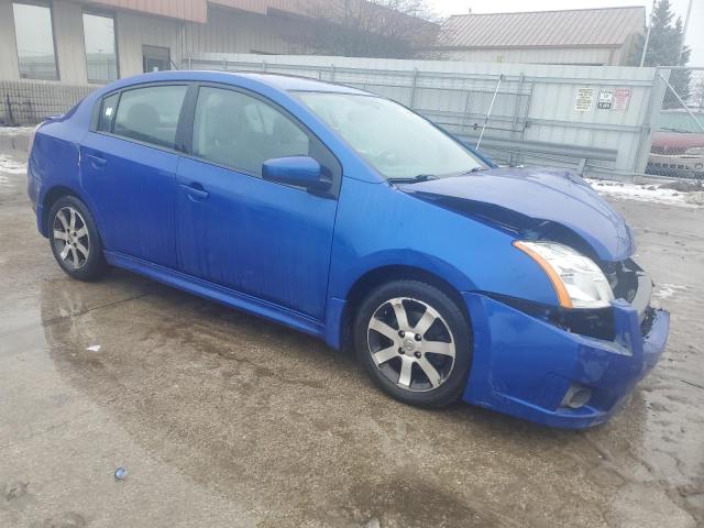 3N1AB6AP7BL729439 - 2011 NISSAN SENTRA 2.0 BLUE photo 4