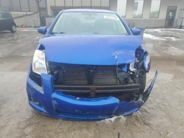 3N1AB6AP7BL729439 - 2011 NISSAN SENTRA 2.0 BLUE photo 5