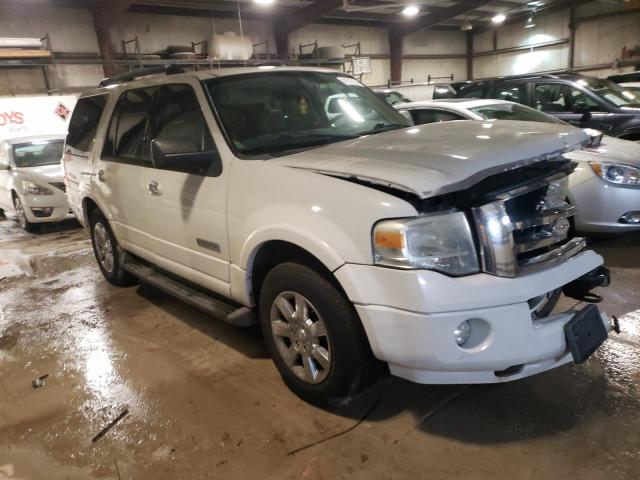 1FMFU16528LA71830 - 2008 FORD EXPEDITION XLT WHITE photo 4