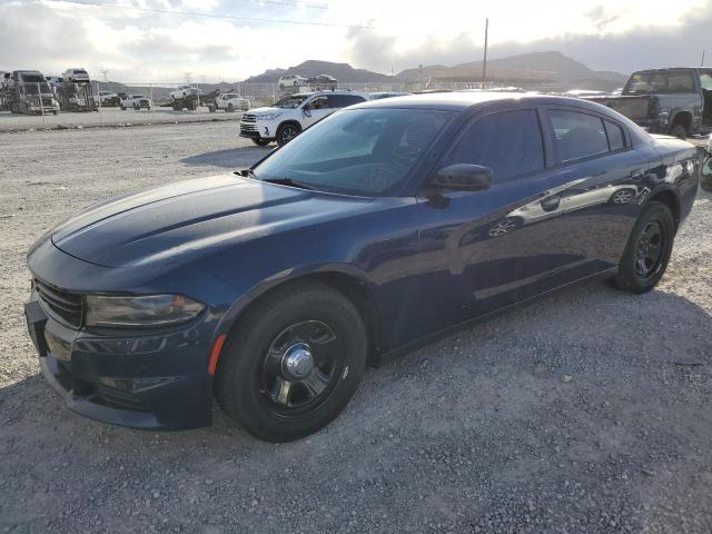 2C3CDXATXGH136746 - 2016 DODGE CHARGER POLICE BLUE photo 1