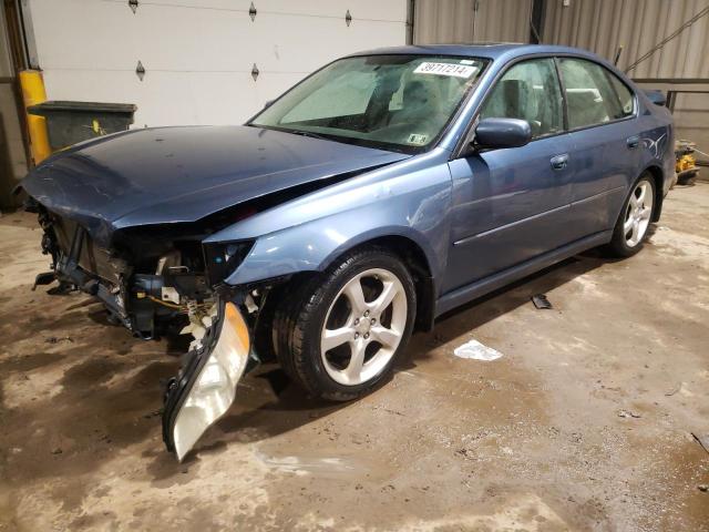 4S3BL616087212132 - 2008 SUBARU LEGACY 2.5I BLUE photo 1