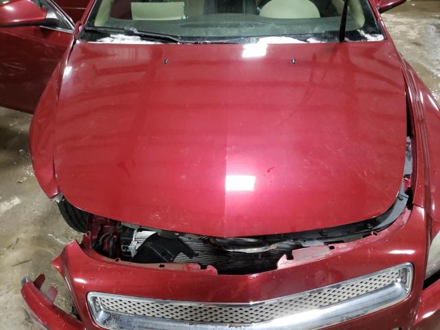 1G1ZE5EBXAF264687 - 2010 CHEVROLET MALIBU LTZ წითელი ფოტო 11