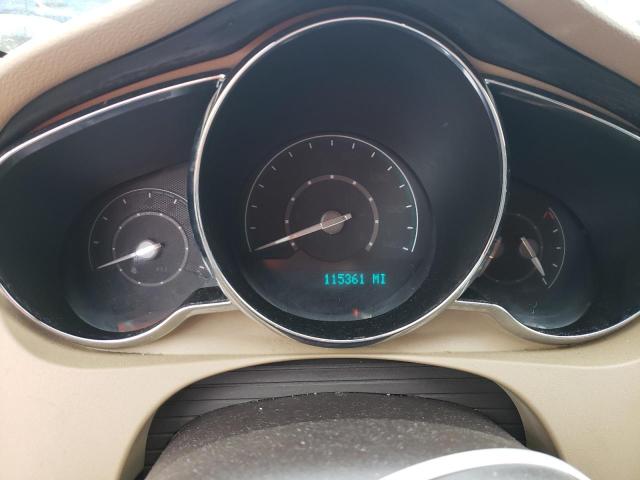 1G1ZE5EBXAF264687 - 2010 CHEVROLET MALIBU LTZ წითელი ფოტო 9