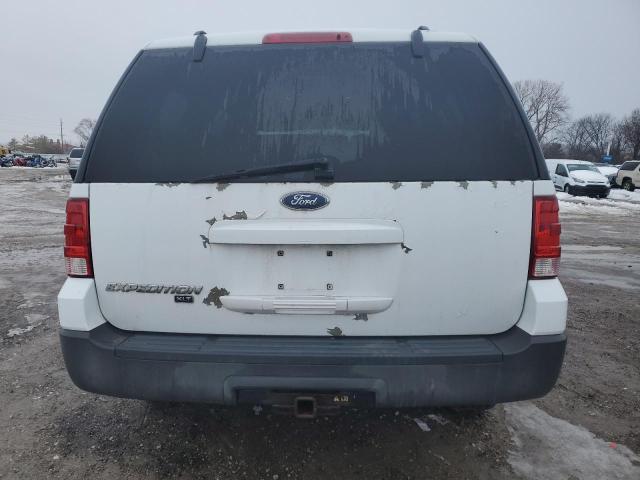 1FMPU16525LB09315 - 2005 FORD EXPEDITION XLT WHITE photo 6