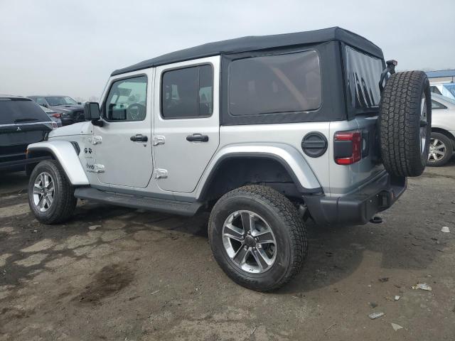 1C4HJXEG4NW260999 - 2022 JEEP WRANGLER U SAHARA SILVER photo 2