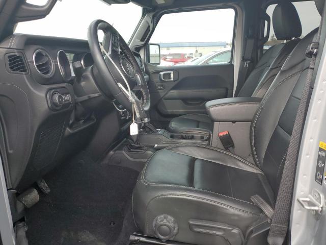 1C4HJXEG4NW260999 - 2022 JEEP WRANGLER U SAHARA SILVER photo 7