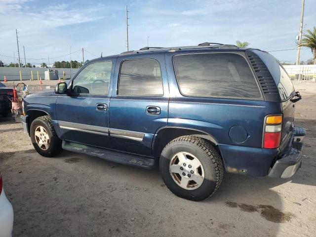 1GNEC13T25R132275 - 2005 CHEVROLET TAHOE C1500 BLUE photo 2