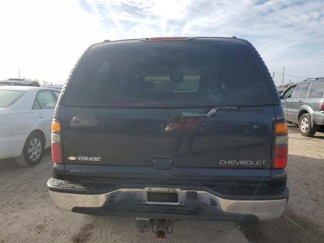 1GNEC13T25R132275 - 2005 CHEVROLET TAHOE C1500 BLUE photo 6