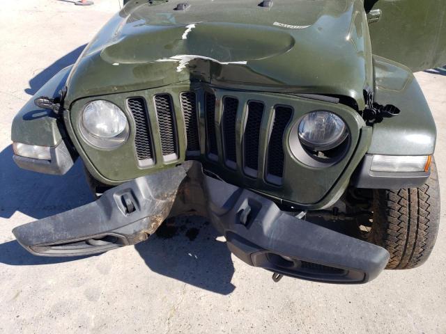 1C4HJXAG4MW739105 - 2021 JEEP WRANGLER SPORT GREEN photo 11