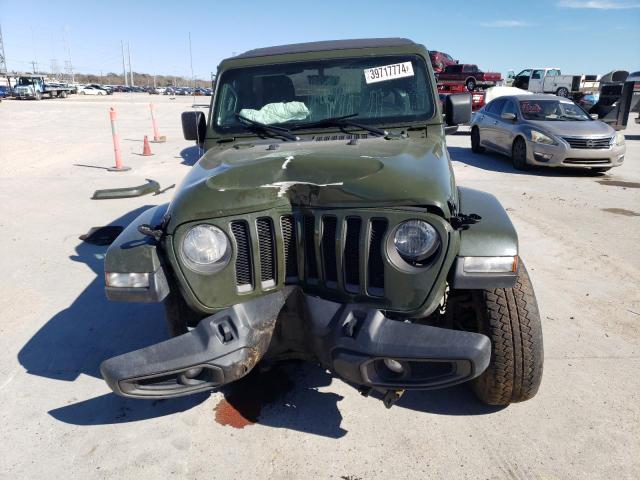 1C4HJXAG4MW739105 - 2021 JEEP WRANGLER SPORT GREEN photo 5