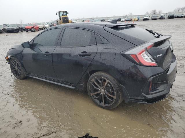 SHHFK7H94MU204208 - 2021 HONDA CIVIC SPORT TOURING BLACK photo 2