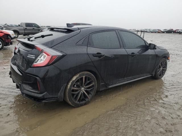 SHHFK7H94MU204208 - 2021 HONDA CIVIC SPORT TOURING BLACK photo 3