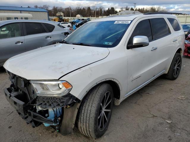 1C4RDJEG5HC908252 - 2017 DODGE DURANGO CITADEL WHITE photo 1