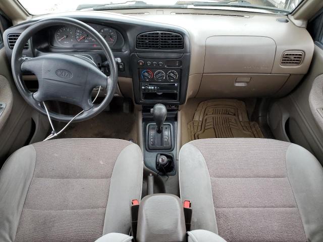 KNDJA7237W5557131 - 1998 KIA SPORTAGE SILVER photo 8