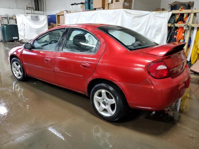 1B3ES56C94D622109 - 2004 DODGE NEON SXT RED photo 2