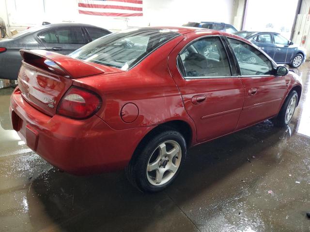 1B3ES56C94D622109 - 2004 DODGE NEON SXT RED photo 3