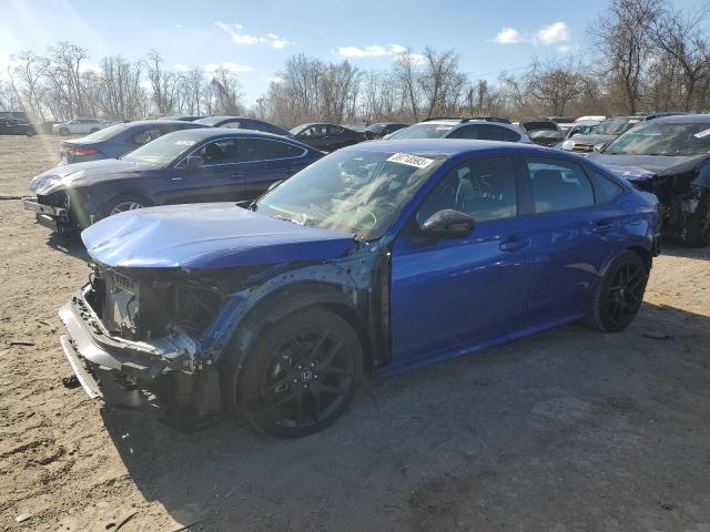 2HGFE2F57NH605096 - 2022 HONDA CIVIC SPORT 蓝色 照片 1