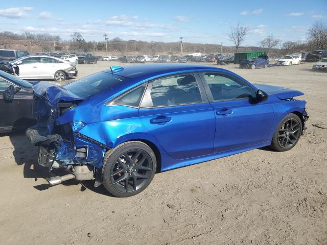 2HGFE2F57NH605096 - 2022 HONDA CIVIC SPORT 蓝色 照片 3