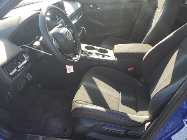 2HGFE2F57NH605096 - 2022 HONDA CIVIC SPORT 蓝色 照片 7