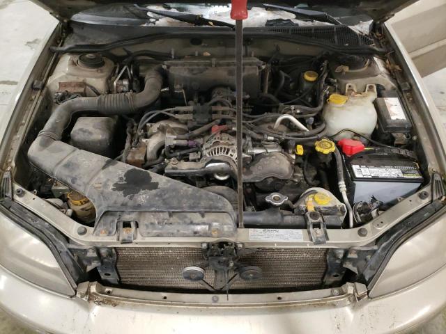 4S3BH645117301248 - 2001 SUBARU LEGACY GT GOLD photo 11