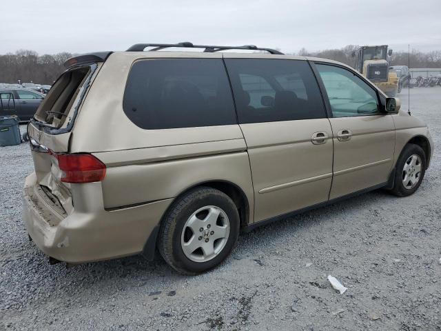 2HKRL18621H540435 - 2001 HONDA ODYSSEY EX TAN photo 3