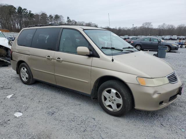 2HKRL18621H540435 - 2001 HONDA ODYSSEY EX TAN photo 4