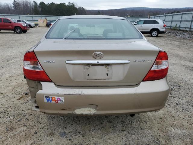 4T1BE30K53U710260 - 2003 TOYOTA CAMRY LE BEIGE photo 6