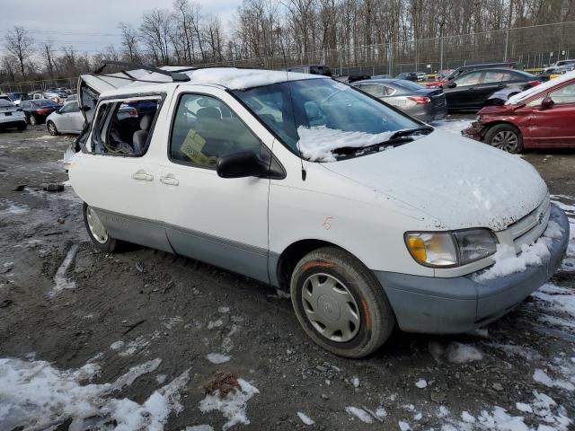 4T3ZF13C3XU098108 - 1999 TOYOTA SIENNA LE WHITE photo 4