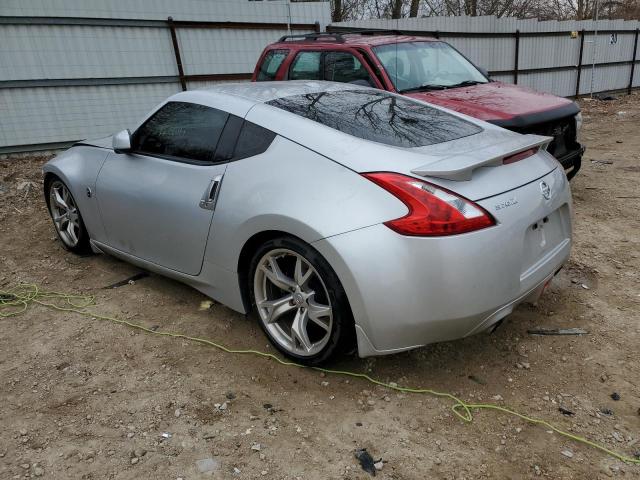 JN1AZ44E79M404509 - 2009 NISSAN 370Z SILVER photo 2