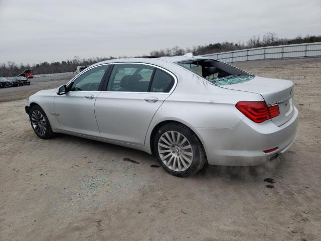 WBAKC8C57CC436866 - 2012 BMW 750 LXI SILVER photo 2