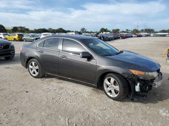 JH4CU2F67AC041300 - 2010 ACURA TSX GRAY photo 4