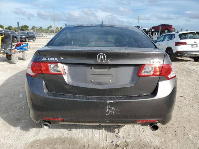 JH4CU2F67AC041300 - 2010 ACURA TSX GRAY photo 6