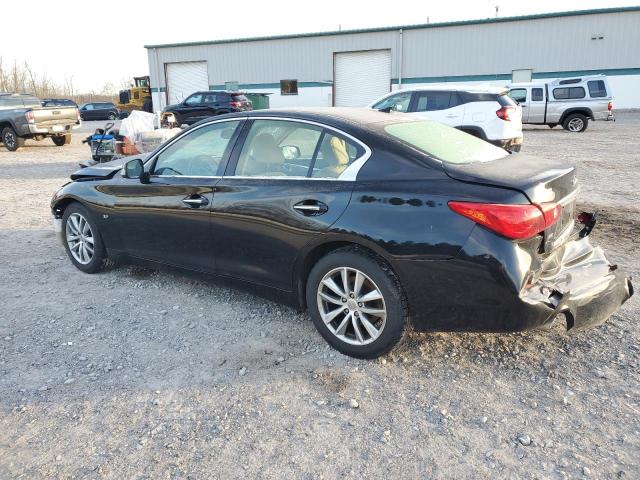 JN1BV7ARXEM699768 - 2014 INFINITI Q50 BASE BLACK photo 2