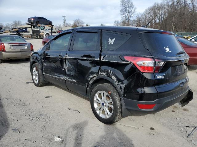 1FMCU0F70HUC42535 - 2017 FORD ESCAPE S BLACK photo 2