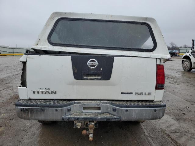 1N6BA07C89N310190 - 2009 NISSAN TITAN XE WHITE photo 6