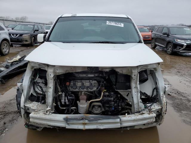 5FNYF4H56DB075642 - 2013 HONDA PILOT EXL WHITE photo 5