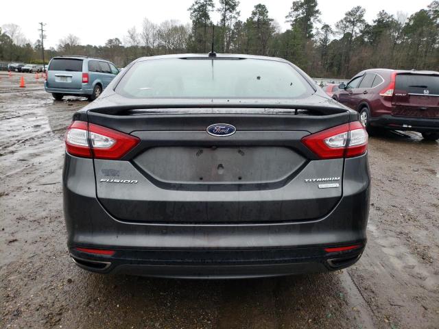 3FA6P0K99GR391523 - 2016 FORD FUSION TITANIUM GRAY photo 6